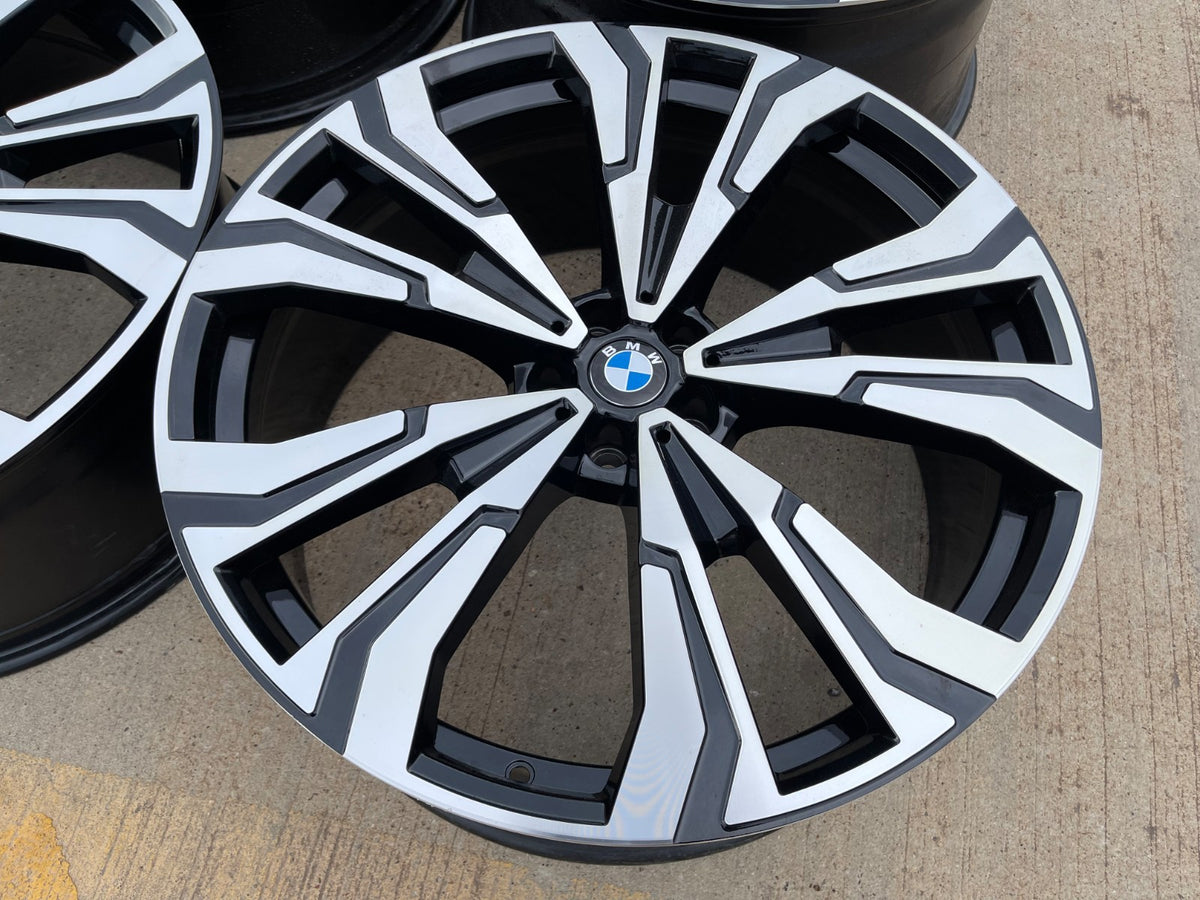 23" 23x9.5 BMW X7M X5 X6 X7 OEM Series 86675 FRONT wheel rim 2023 2024 2025 2026