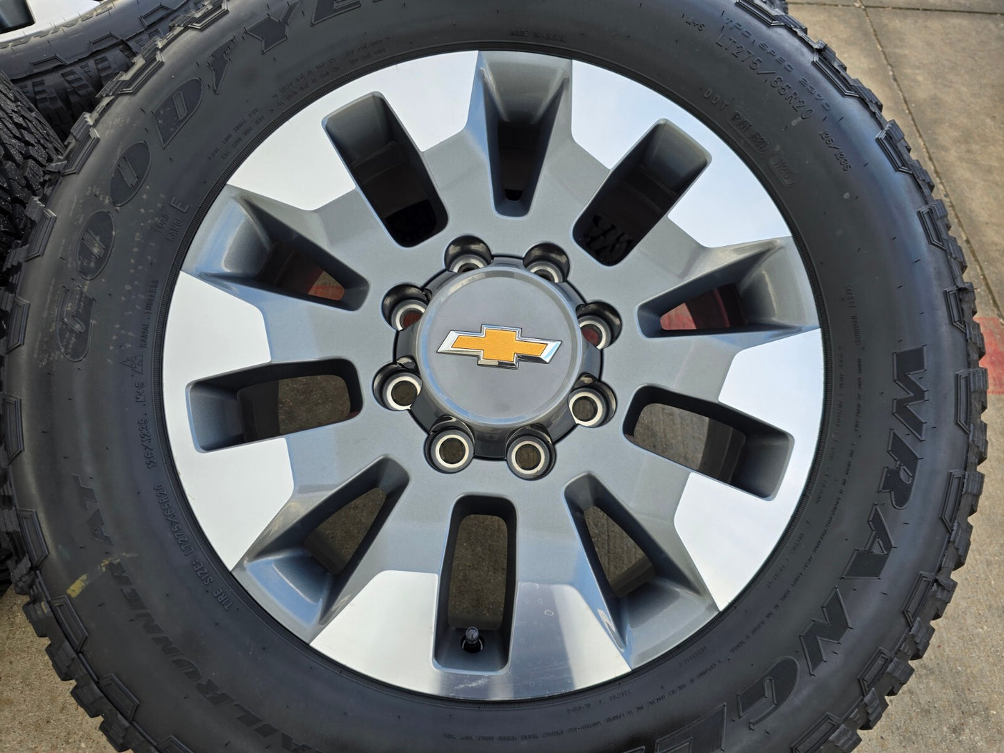 20" Chevy Silverado GMC Sierra AT4 2500 3500 OEM 5960 wheels rims 2024 2025 NEW