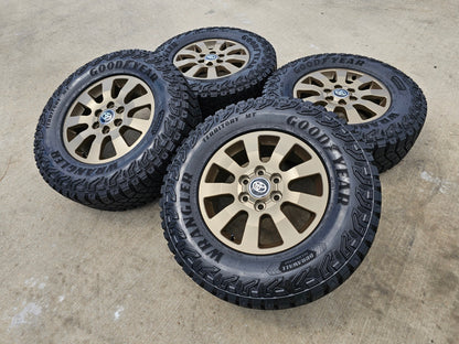 18" Toyota Land Cruiser OEM TRD wheels rims 95952 SET Tundra Sequoia BRONZE NEW