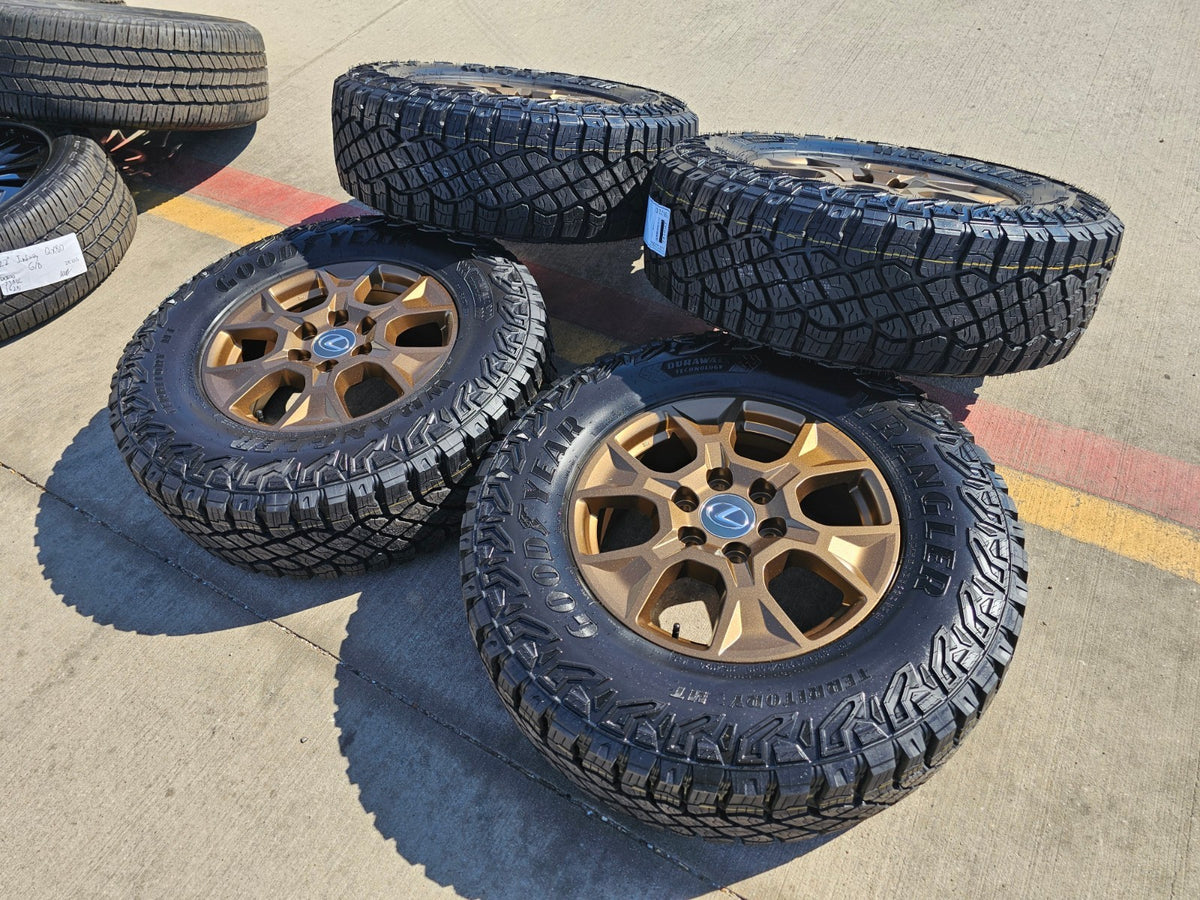 18" Lexus GX550 OEM wheels rims BRONZE Toyota Land Cruiser Tundra Sequoia NEW
