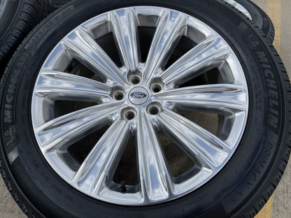 20" Ford Explorer Limited OEM rims wheels 10269 Lincoln Aviator MICHELIN