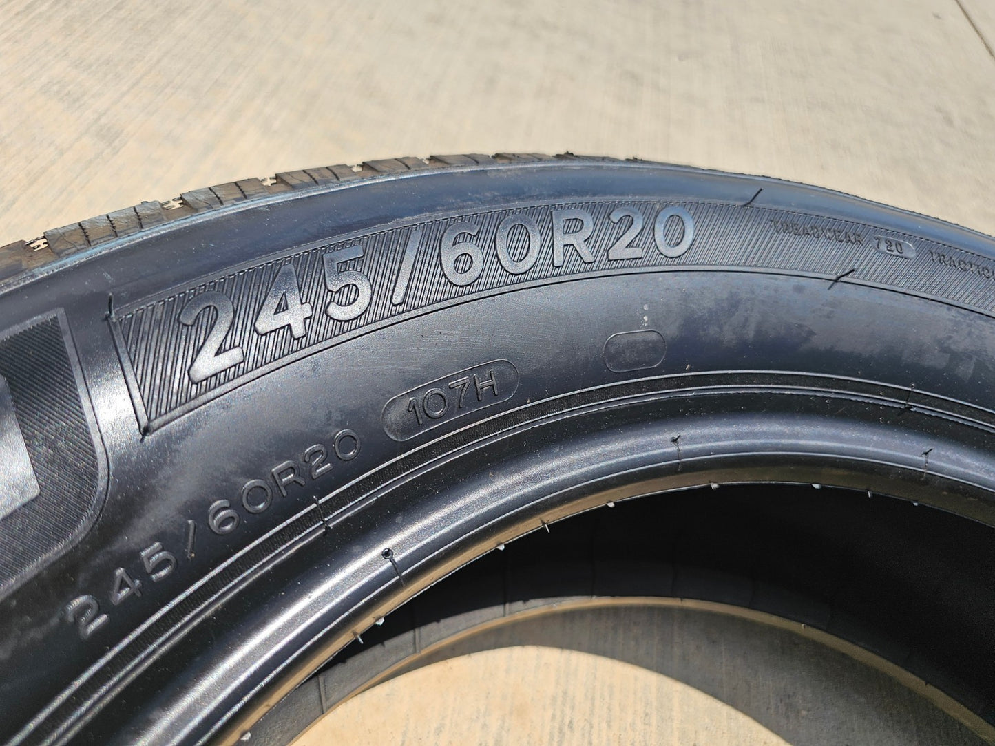 245/60/20 Michelin Defender LTX M/S tire Toyota 4Runner 245/60R20 NEW