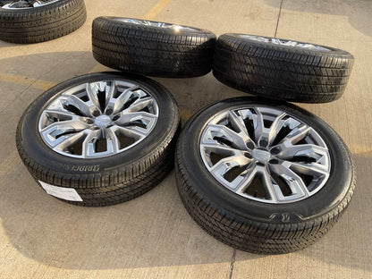 22" GMC Yukon Chevy Tahoe Escalade OEM 95513 14134 wheels rims BRIDGESTONE NEW