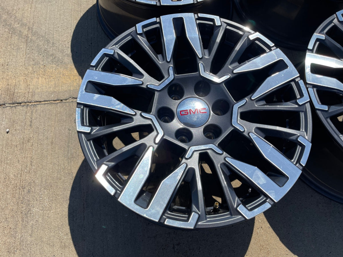 20" Chevy Silverado Z71 GMC Sierra Canyon OEM wheels rims 2025 2026 2027 NEW