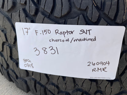 17" Ford F-150 Raptor OEM BEADLOCK 3831 rims wheels SET BFG KO2 A/T