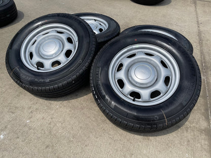 17" Ford F-150 OEM rims wheels 3857 tires steel 2023 2024 2025 2026 MICHELIN NEW