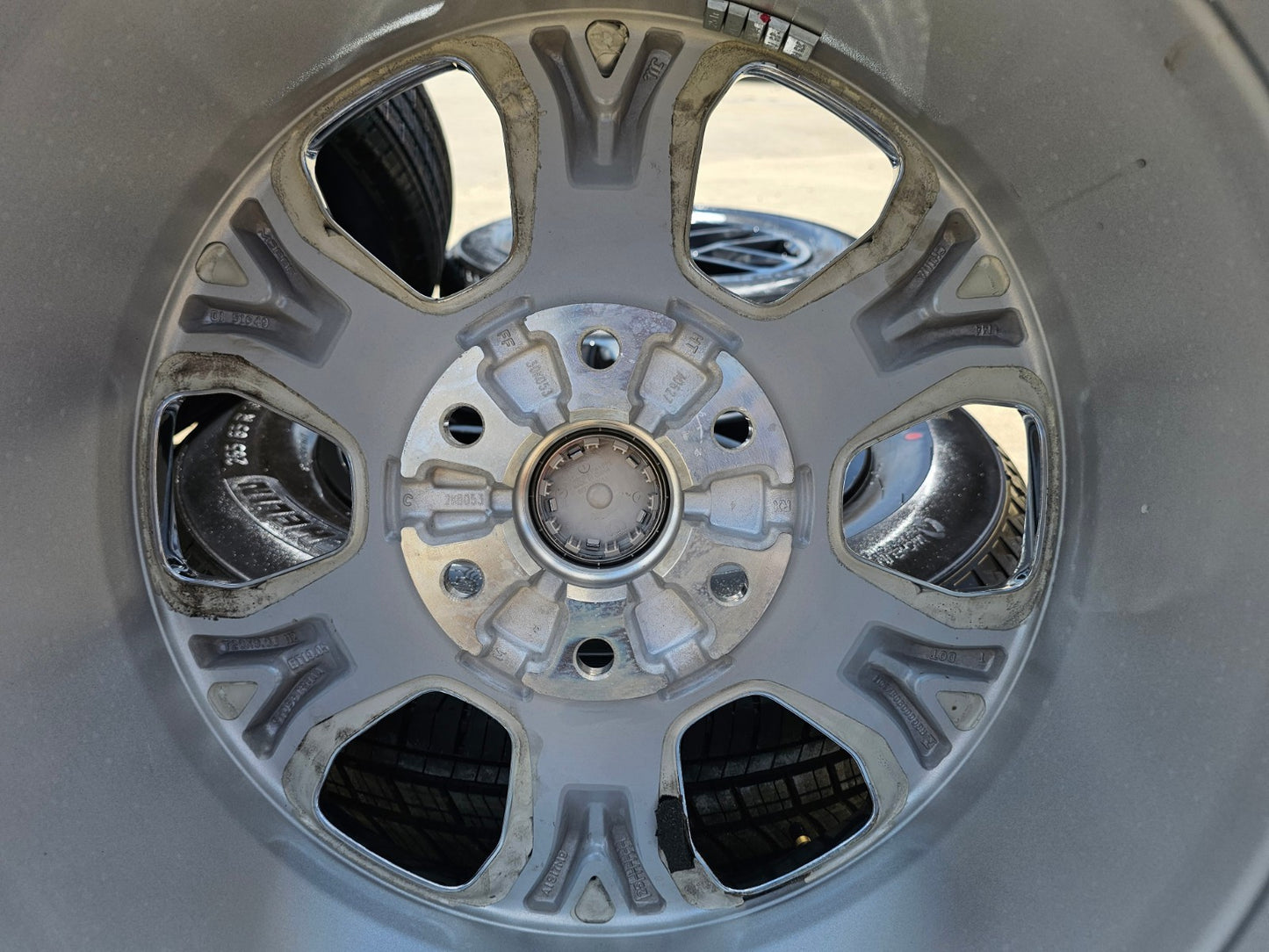 (1) 20" Dodge Ram 1500 OEM Laramie CHROME 2680 wheel Spare 2024 2025 2026