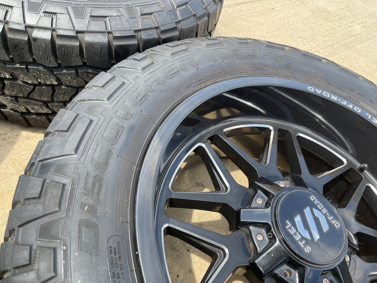 20x9 Steel Off-Road Revolt Ram 1500 Wrangler Gladiator rims wheels 5x127 5x139