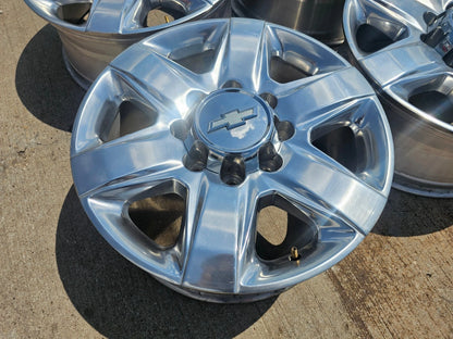 20" Chevy Silverado High Country 2500 3500 OEM 5962 wheels rims 2023 2024 2025