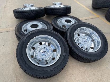 19.5" Ford F-450 Dually F-550 rims wheels RAM 4500 OEM 10x225 2025 2026 2027 SET