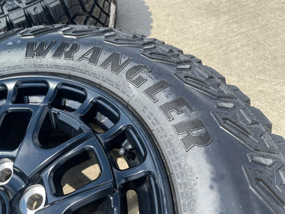 18" Toyota Tundra TSS T FORCE TRD OEM black wheels rims Sequoia 2024 2025 NEW