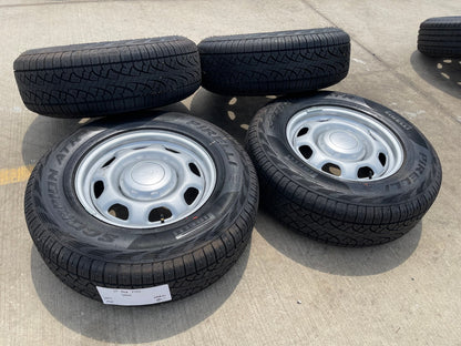 17" Ford F-150 OEM rims wheels 3857 tires steel 2024 2025 2026 PIRELLI A/T NEW
