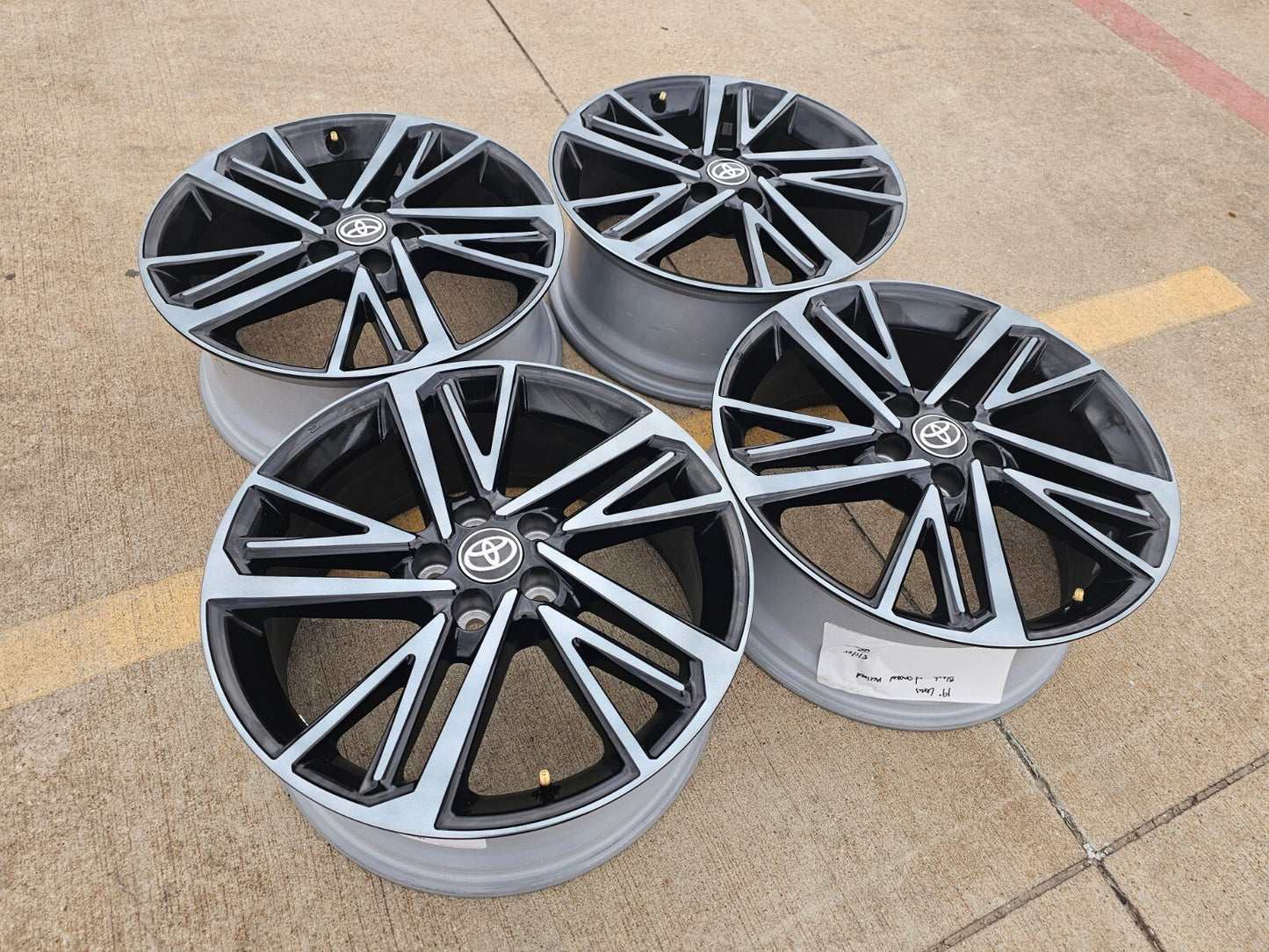 19" Toyota Camry XSE OEM 95975 wheels rims Avalon Lexus 2024 2025 2026 NEW