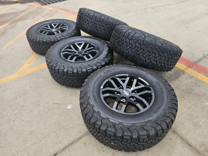17" Ford Ranger Tremor OEM rims wheels 10431 tires 2022 2023 2024 2025 NEW BFG