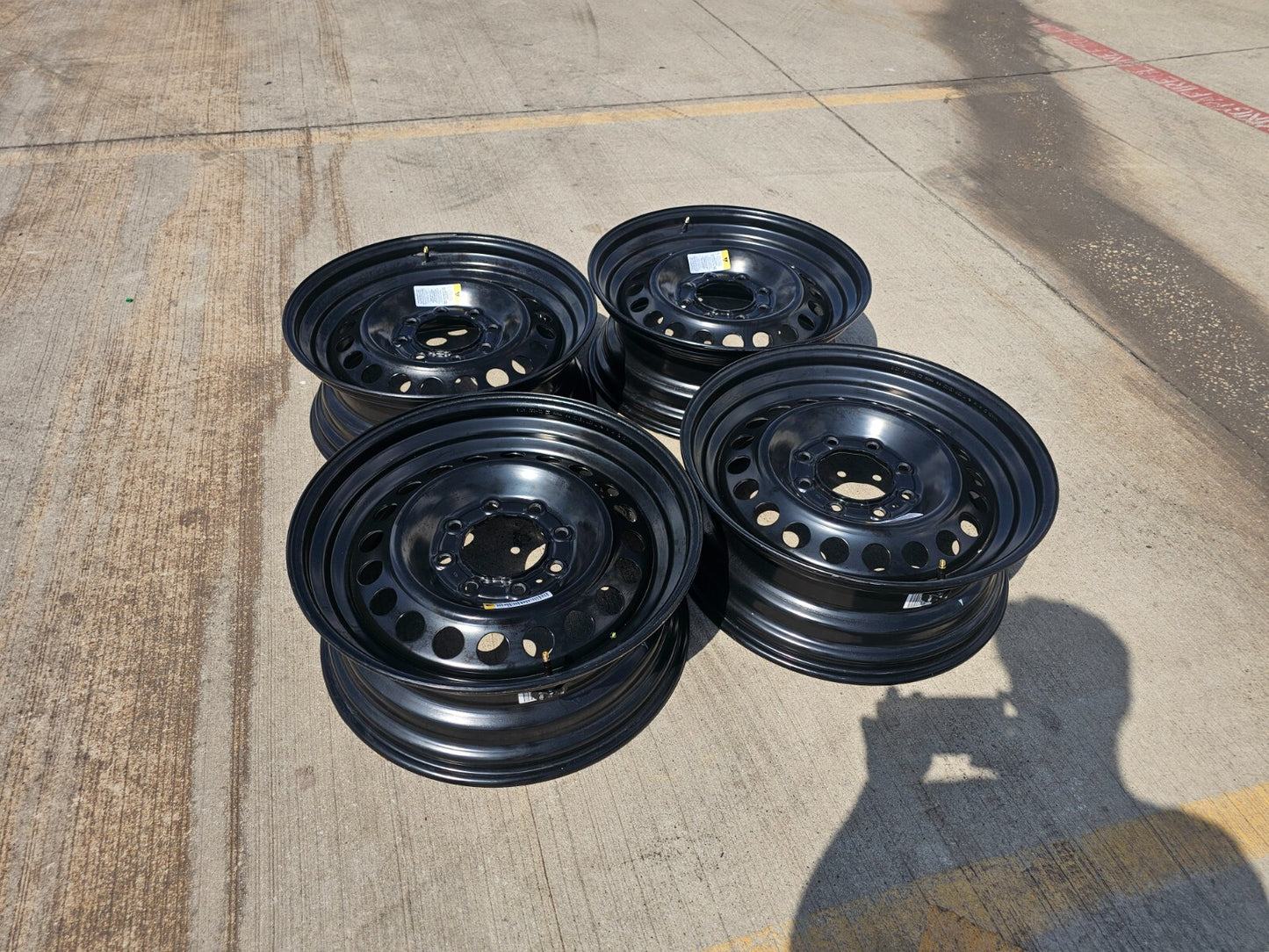 22" Chevy Silverado Transport Wheels GMC 2500 3500 OEM rims 2023 2024 2025 2026