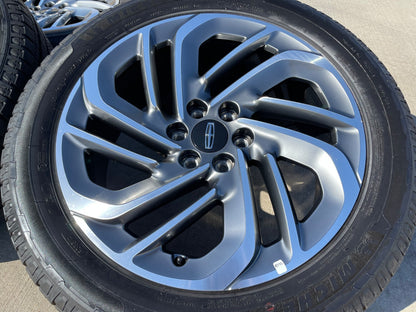 22" Lincoln Navigator OEM 94225 rims wheels BLACK LABEL 2025 2026 MICHELIN