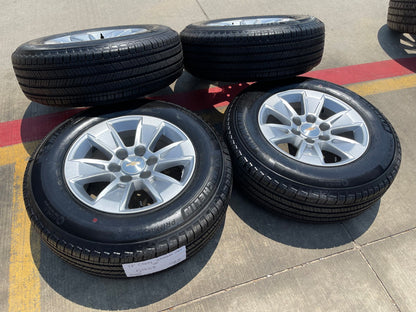 17" Chevy Silverado OEM wheels rims 5908 Colorado GMC Canyon MICHELIN SET