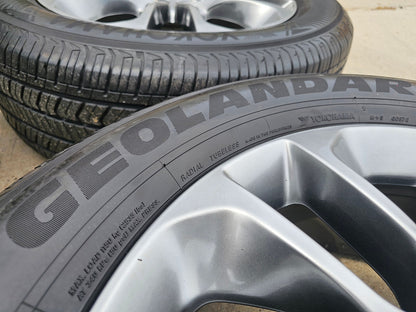 20" Jeep Grand Cherokee L OEM 2659 2660 wheels rims tires YOKOHAMA SET