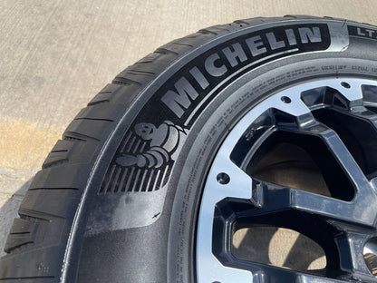 (1) 18" Toyota Tundra TRD OEM black wheel rim 75273 95407 Sequoia SET MICHELIN