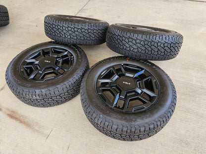 17" Kia Sorento X-PRO OEM wheels rims tires Telluride Sedona 2024 2025 NEW