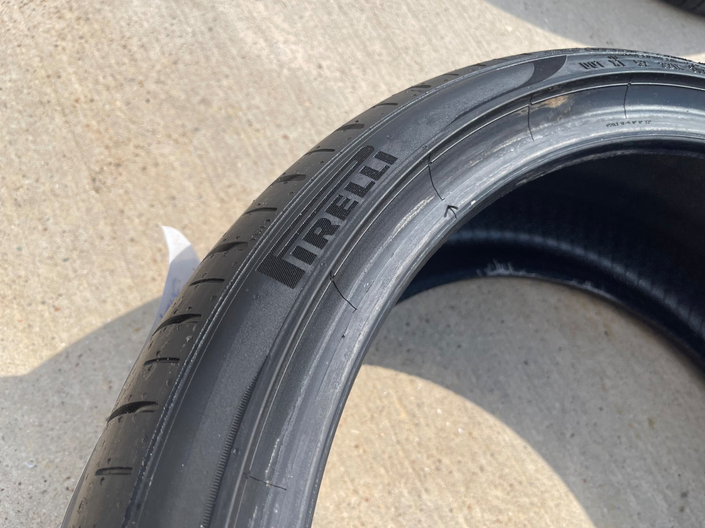 (1) 245/35/20 Pirelli P Zero tire 91Y M+S 245/35r20 NA1 NEW TAKE OFF!