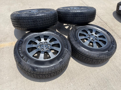 18" Toyota Land Cruiser OEM TRD wheels rims 95952 Tundra Sequoia MICHELIN