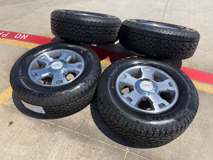 18" Ford F-150 Expedition 3779 OEM rims wheels tires SET GOODYEAR NEW