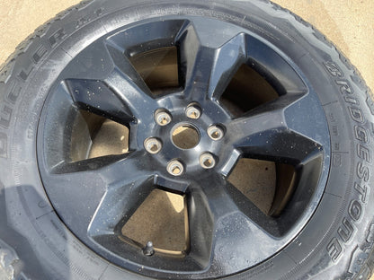 20" Ram 1500 LIMITED Laramie wheel rim black OEM 2675 2722 spare single