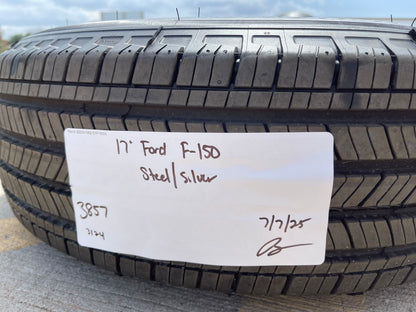 17" Ford F-150 OEM rim wheel 3857 steel 2023 2024 2025 2026 2027 MICHELIN NEW