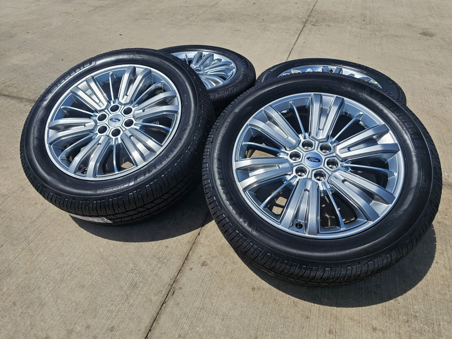 22" Ford F-150 LIMITED Plus OEM rims wheels 10622 Expedition 2024 2025 2026 NEW