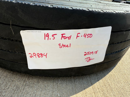 19.5" Ford F-450 Dually F-550 rim RAM 4500 OEM 10x225 spare