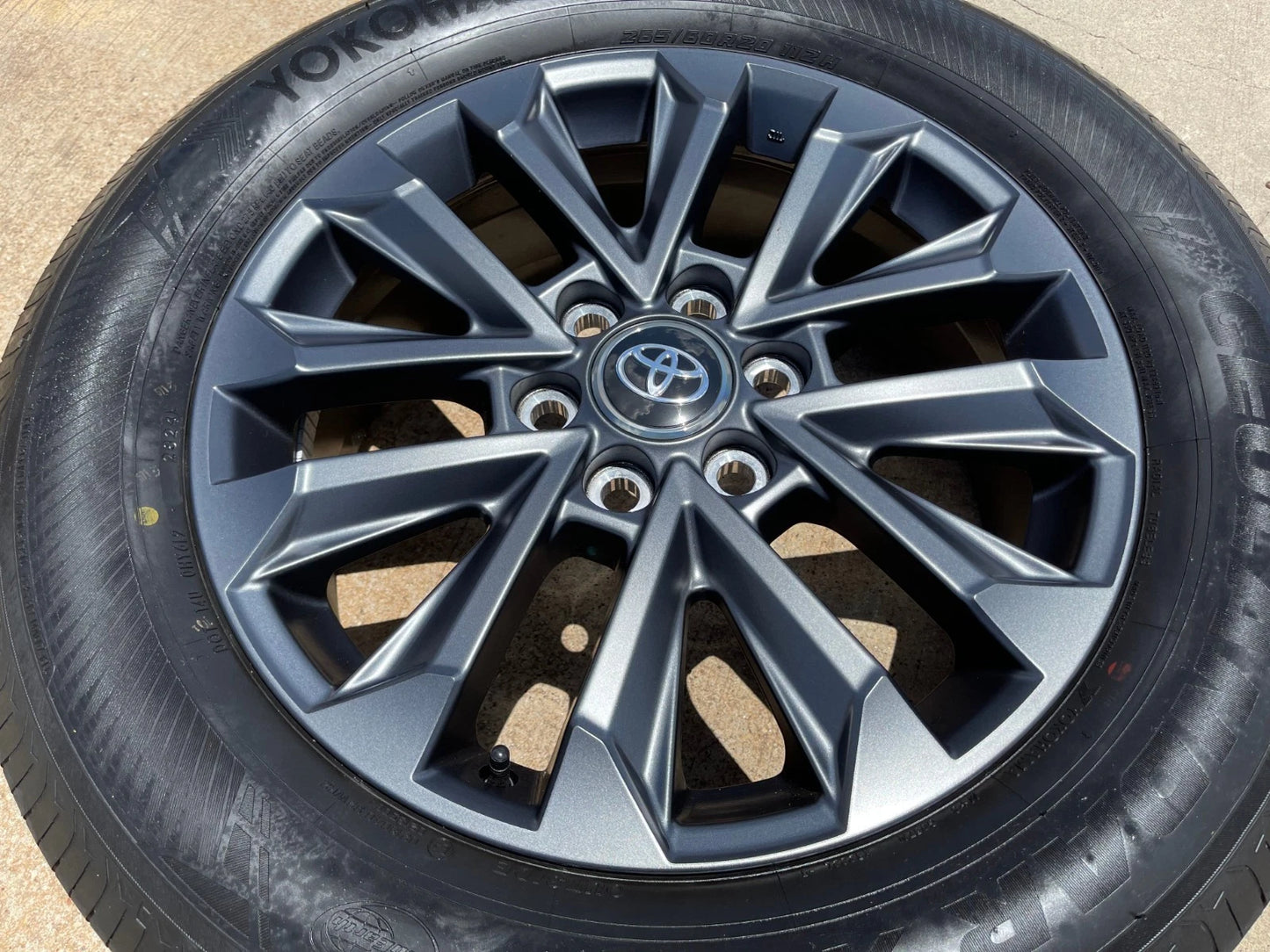 (1) 20" Toyota Land Cruiser OEM wheel rim Tundra Sequoia 2024 2025 2026 NEW