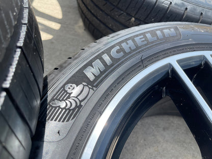 18" Ford Mustang GT OEM 10157 wheels rims SET 2021 2022 2023 2025 2026 MICHELIN