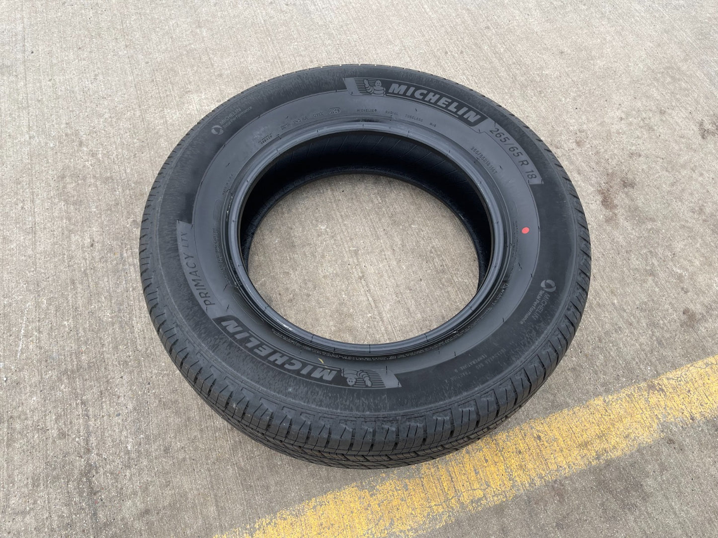 265/65/18 Michelin Primacy LTX tire F-150 Yukon Silverado 265/65r18 NEW TAKE OFF