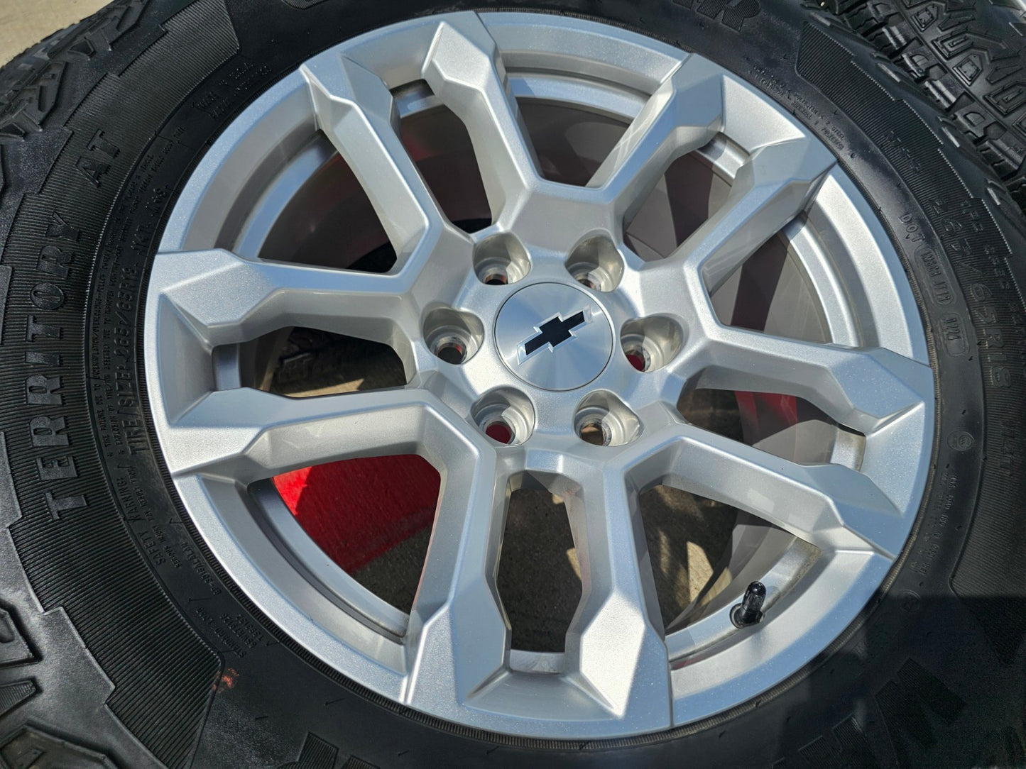 18" Chevy Silverado Suburban Tahoe OEM 14091 wheels rims GMC SET GOODYEAR