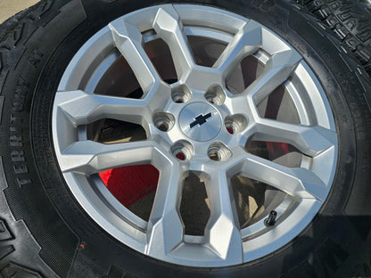 18" Chevy Silverado Suburban Tahoe OEM 14091 wheels rims GMC SET GOODYEAR