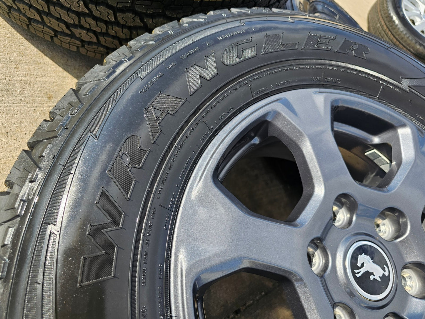 17" Ford Bronco Big Bend wheels rims 10384 OEM Ranger 2024 2025 2026 GOODYEAR