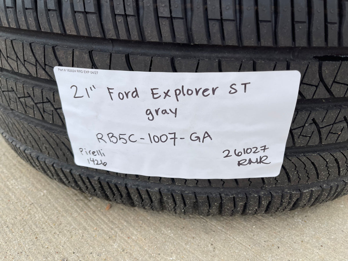 21" Ford Explorer ST OEM rims wheels Lincoln Aviator 2025 2026 2027 PIRELLI NEW