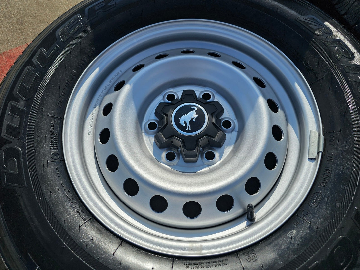 16" Ford Bronco steel wheels rims tires 10226 Ranger 2023 2024 2025 2026 NEW