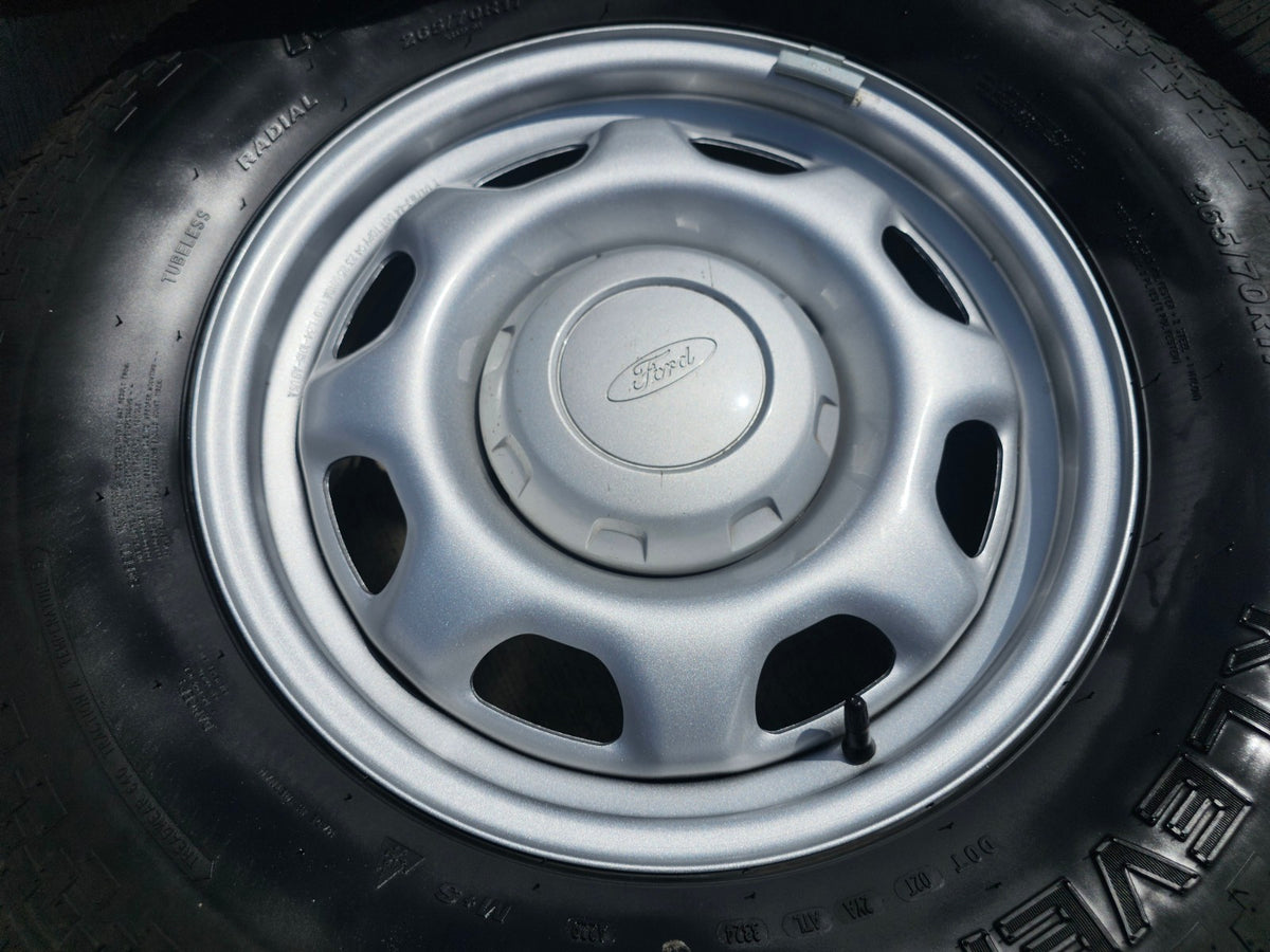 17" Ford F-150 OEM rims wheels 3857 tires steel 2020 2021 2022 2023 2024 2025