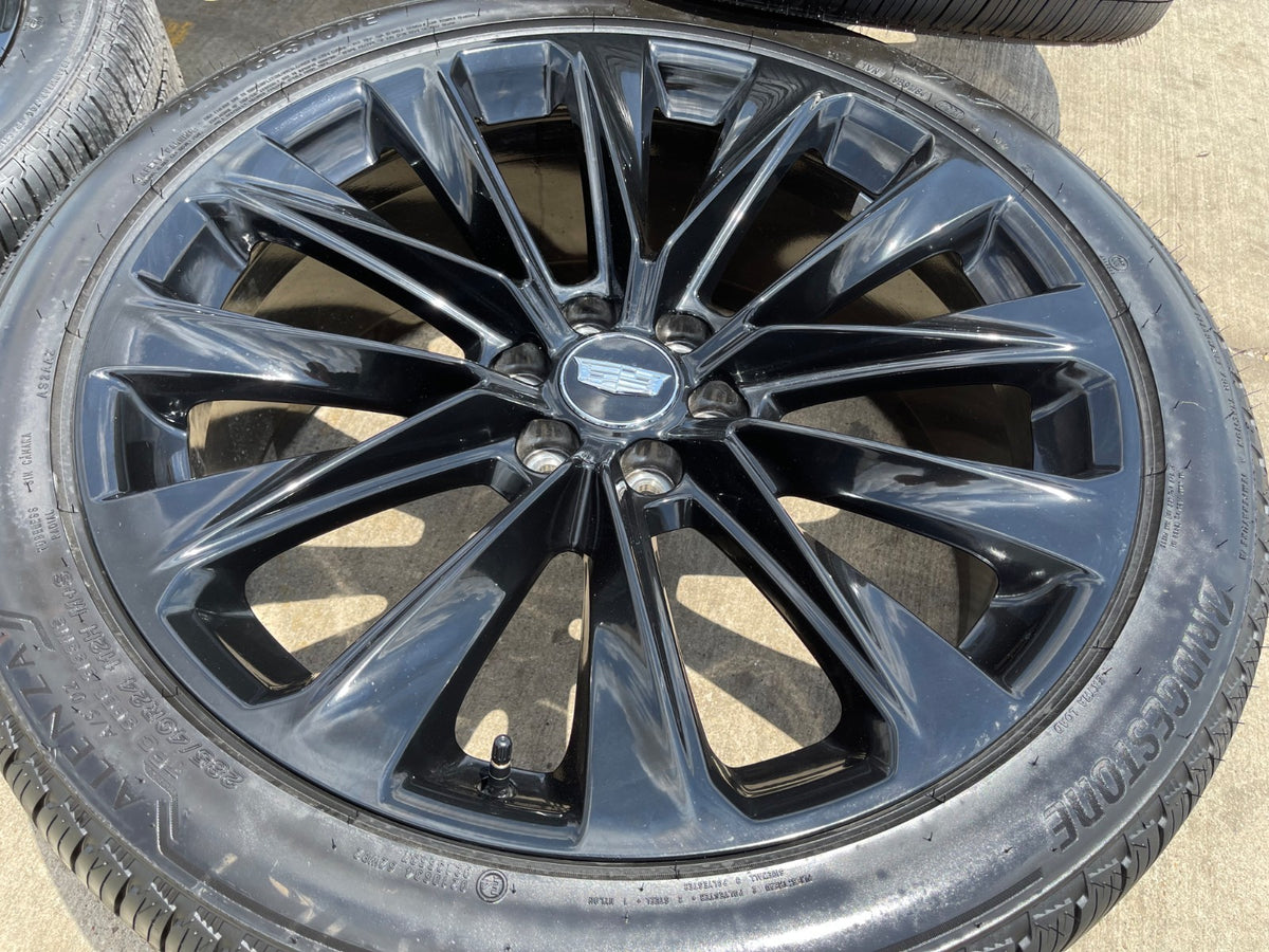24" Cadillac Escalade V OEM ONYX wheels rims 2023 2024 2025 2026 2027 NEW