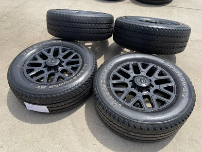 20" Dodge Ram 2500 3500 LARAMIE OEM 51649 wheels rims A/T2 2025 2026