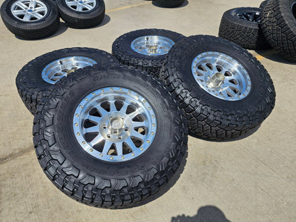 18x9 18" Method MR302 wheels rims Chevy RAM 1500 Tacoma 6x139 6x135 TOYO 37"