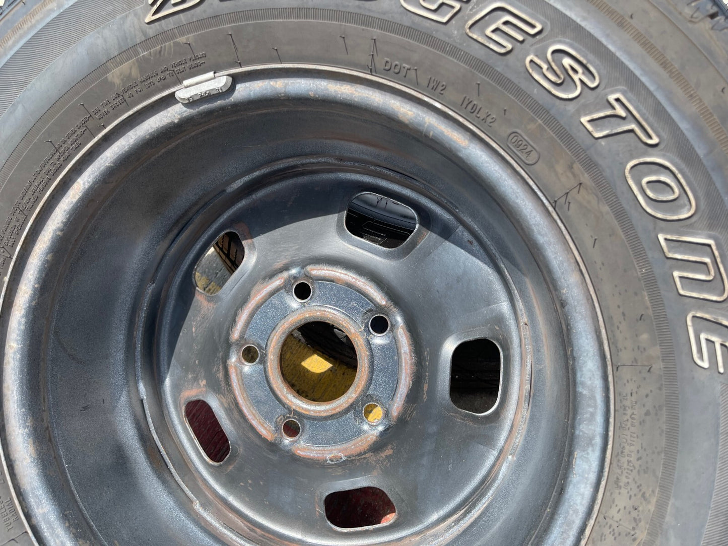 17" Dodge Ram 1500 OEM wheels rims 2449 5x139 5x5.5 tires BRIDGESTONE