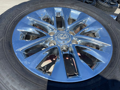 18" Lexus GX460 GX470 Tacoma 4Runner OEM CHROME wheels rims 74297 tires