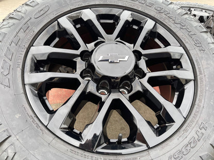20" Chevy Silverado Trail Boss GMC AT4 2500 OEM 94030 wheels rims NIRTO 34"