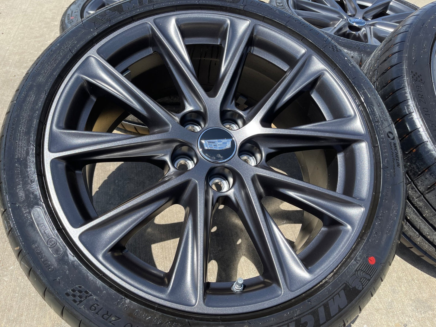 19" Cadillac CT5 CT5-V Platinum OEM 4840 wheels rims 84894843 2025 2026 2027 NEW
