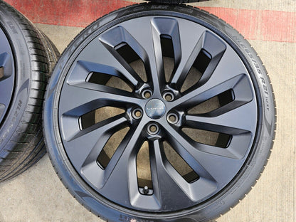 21" Lucid Air OEM Grand Touring black wheels rims tires 2023 2024 2025 2026 NEW