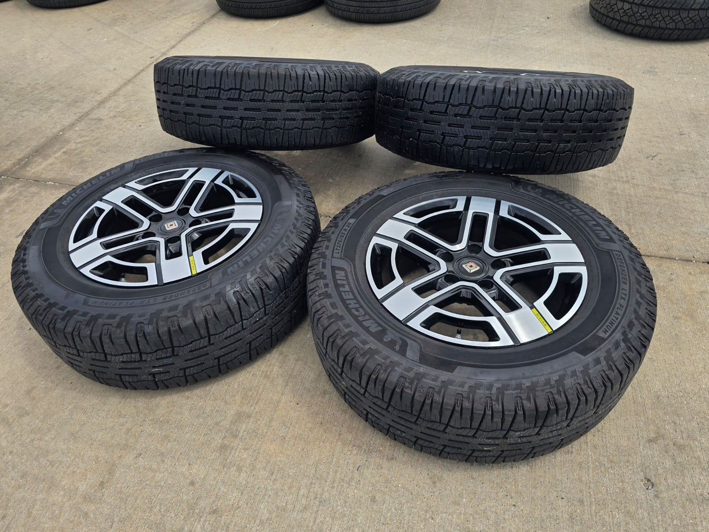 20" Rivian R1T R1S OEM wheels rims All Terrain Bright 2023 2024 2025 2026 2027