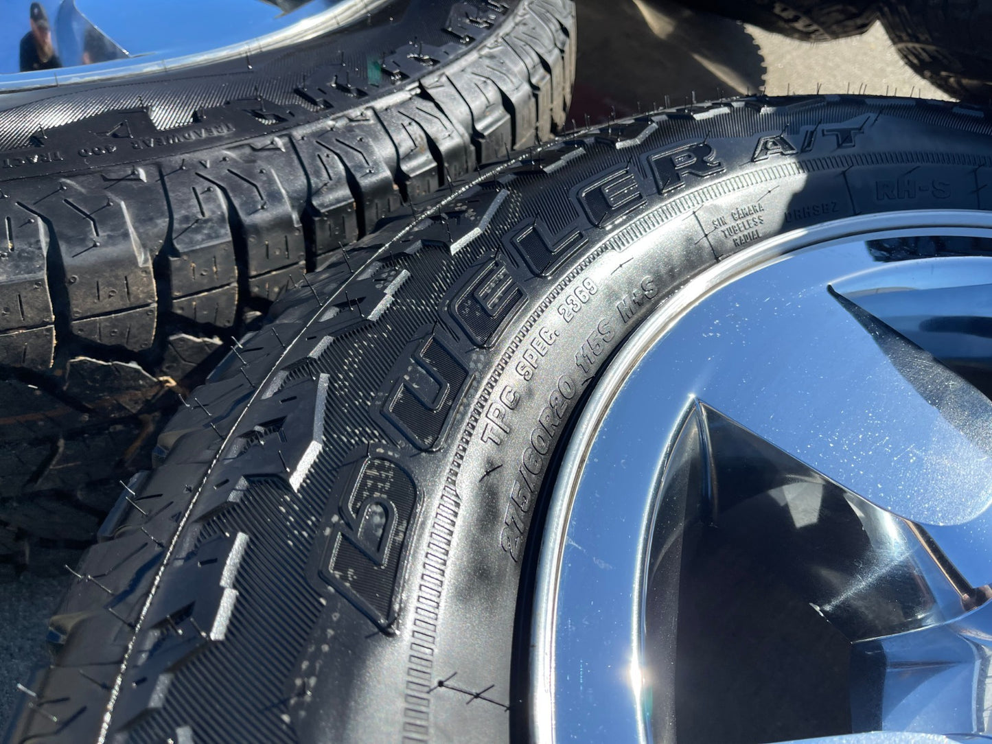 20" GMC Sierra Yukon DENALI OEM wheels rims 5419 BRIDGESTONE DUELER A/T NEW